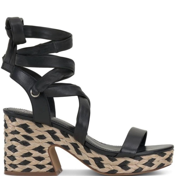 New! Vince Camuto Roreka Lace-Up Leather Heel - Picture 6 of 6